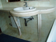 Столешница мраморная,  столик в ванную из мрамора — 3 500 грн.  (продам - foto 0