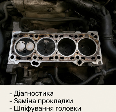 Заміна прокладки ГБЦ у Черкасах - main